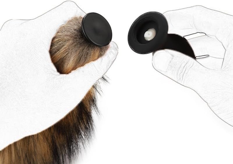 Medium Silicone Anal Plug with Fox Tail Design and Multiple Vibration Settings