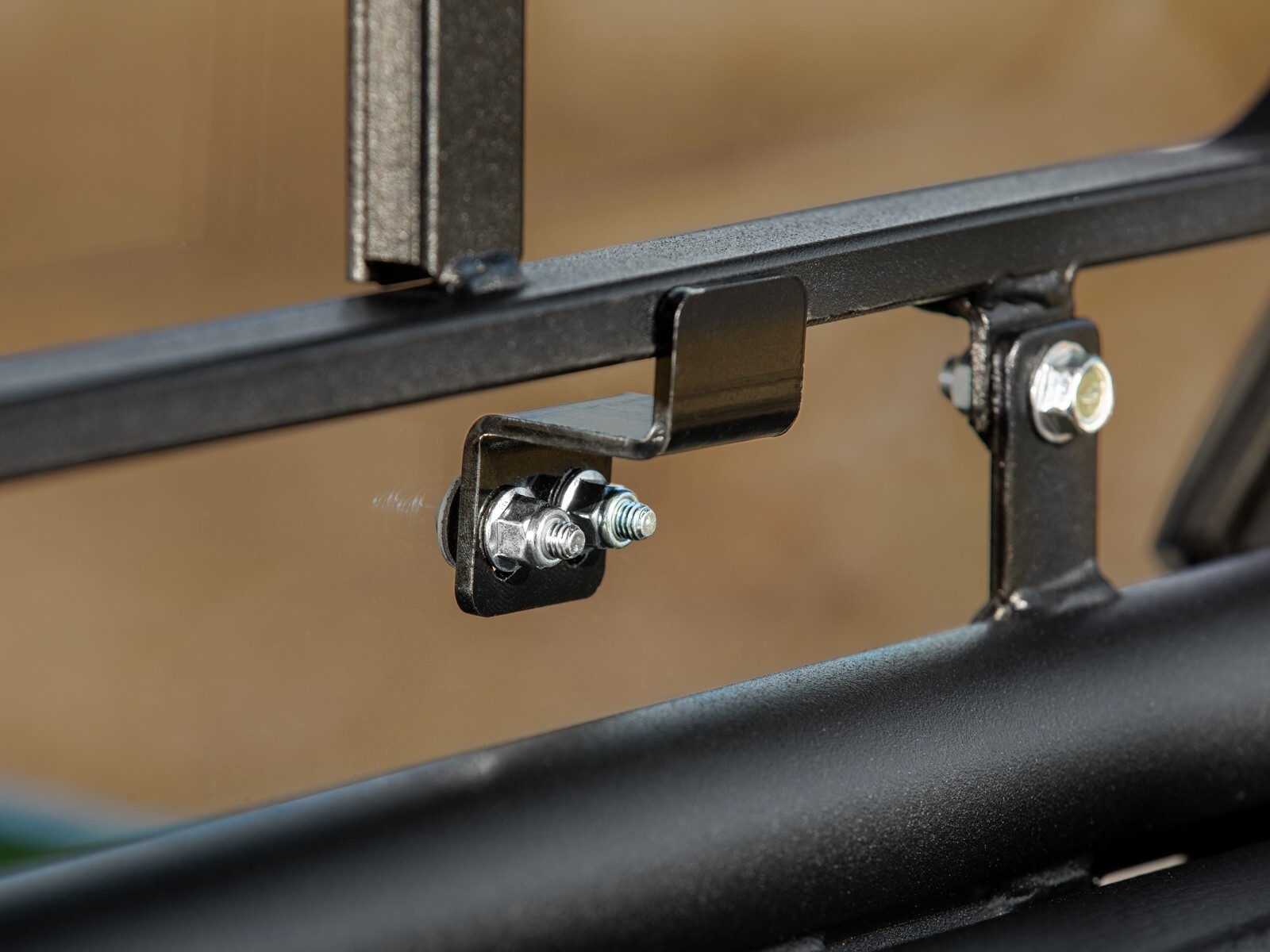 SuperATV Light Tint Rear Windshield for Kawasaki Mule SX (2017+)