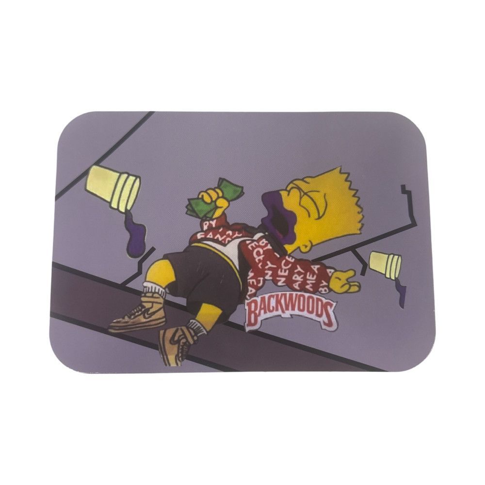 Rolling Tray with Magnetic Lid Cover 7" x 5"