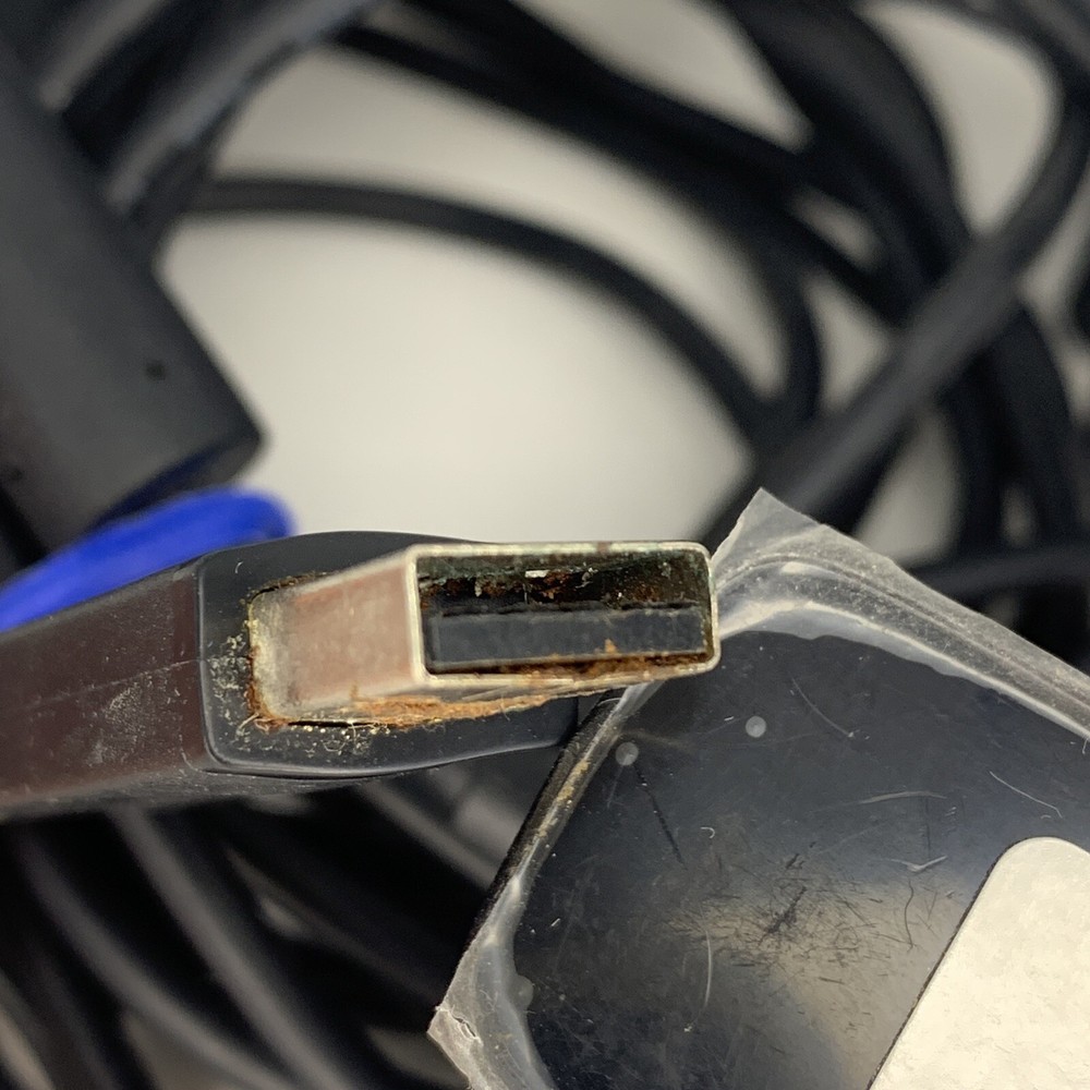 Microsoft XBOX 360 Kinect Sensor Bar Model 1414 Black with Power Adapter