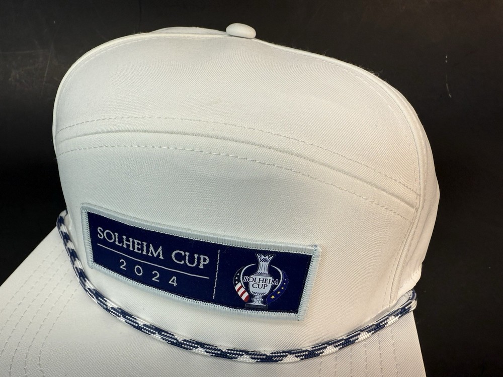Solheim Cup 2024 White Hat Cap Mid Fit PLEASE READ