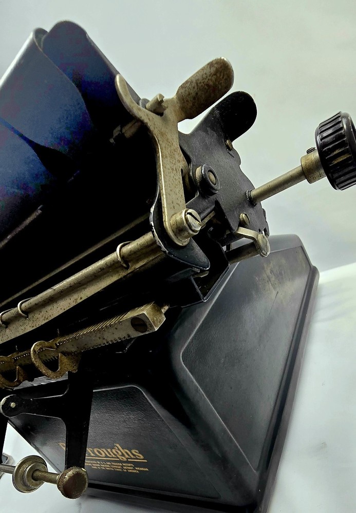 Antique Burroughs Adding Machine Calculator 1920s – Complete, Untested, Rare