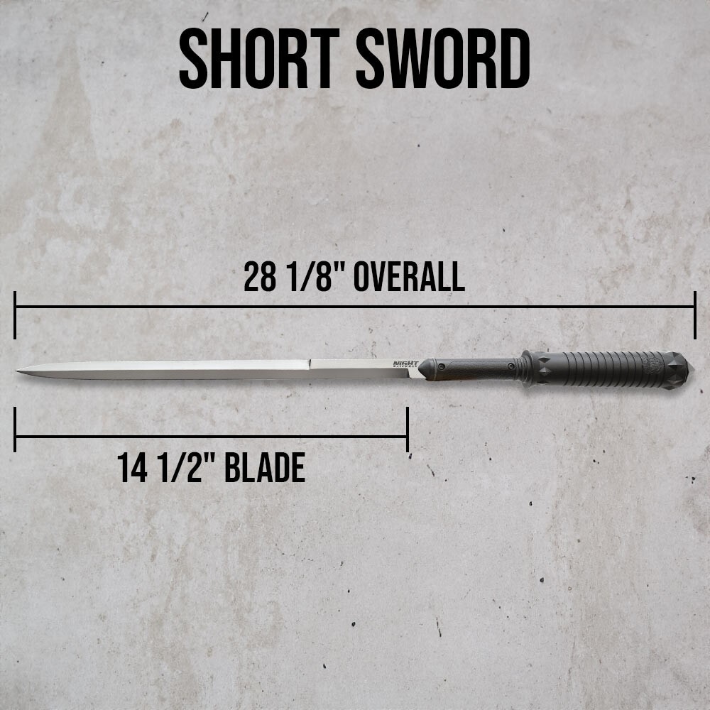 United Cutlery Short Sword with Sheath, Carbon Steel Blade