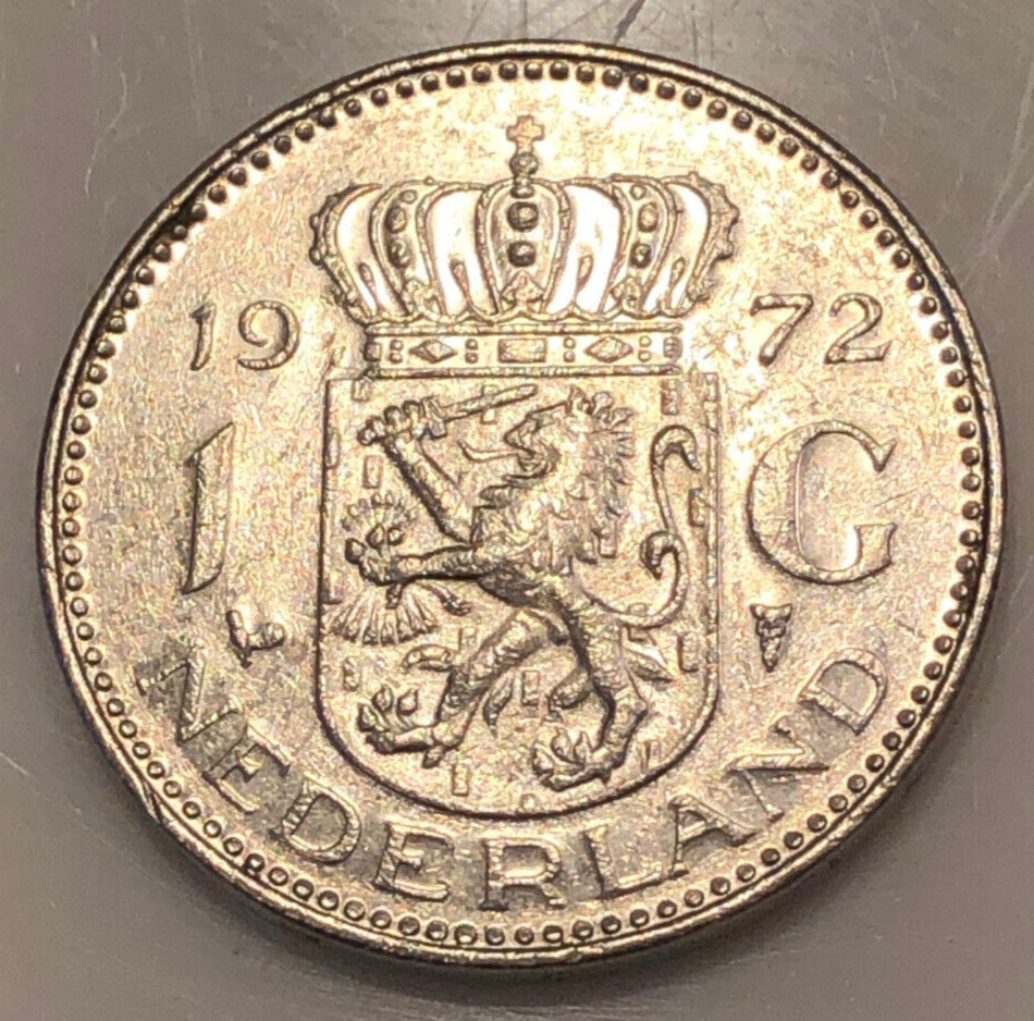 1972 Netherlands 1 Gulden