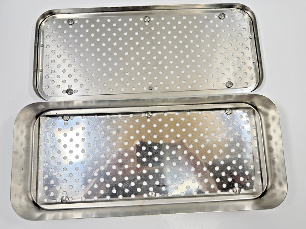 Wolf Knittlingen Sterilization Case Tray With Lid 16"