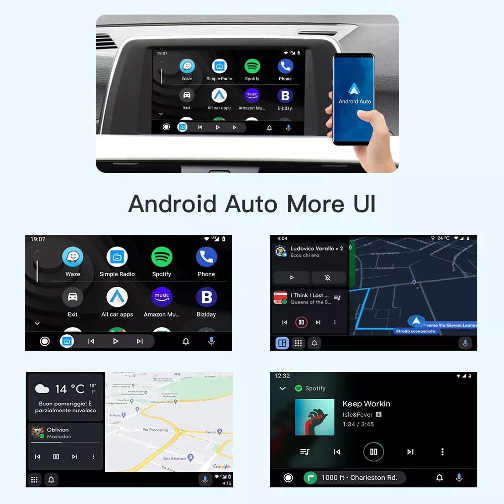 For BMW 328i 2008-2013 CIC System Wireless Apple Carplay Android Auto Module