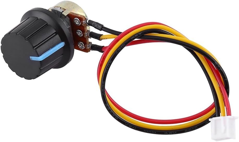 Compact 20A PWM DC Motor Speed Controller | 10V-60V High Efficiency Module