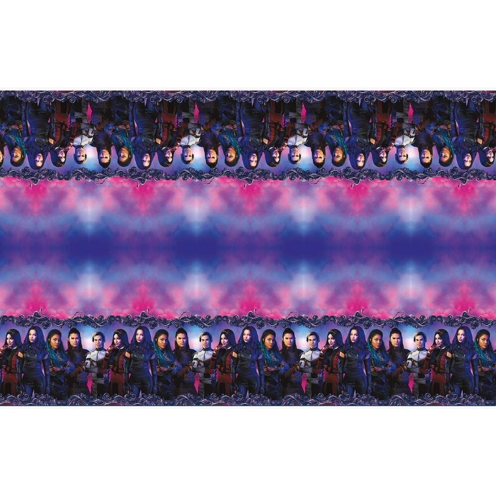 Unique Disney Descendants 3 Rectangular Plastic Table Cover - 54" x 84" (1 Pc) -