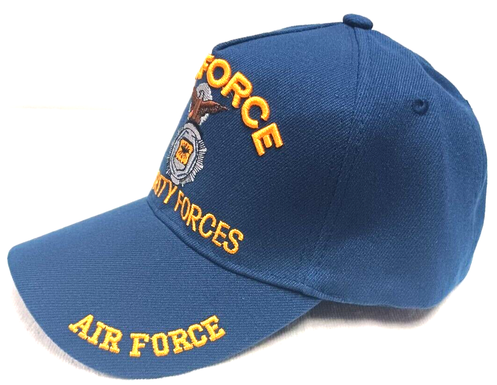 U.S. AIR FORCE SECURITY FORCES HAT MILITARY HAT CAP NAVYBLUE
