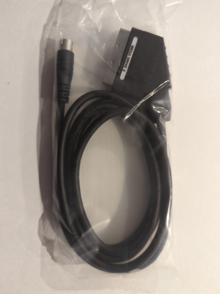 Sega Genesis Model 2 SCART/RGB Cable, Packapunch, CSYNC, RetroGamingCables, CDX