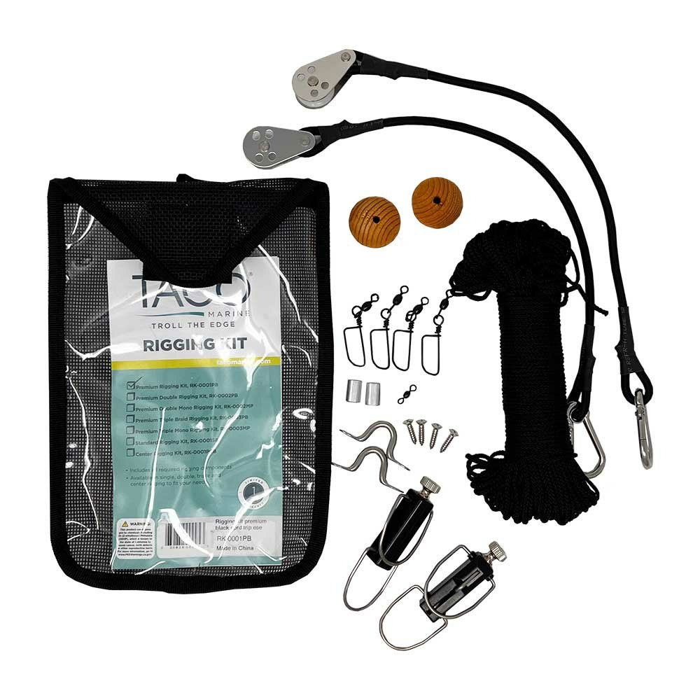 TACO MARINE PREMIUM SINGLE RIGGING KIT RK-0001PB