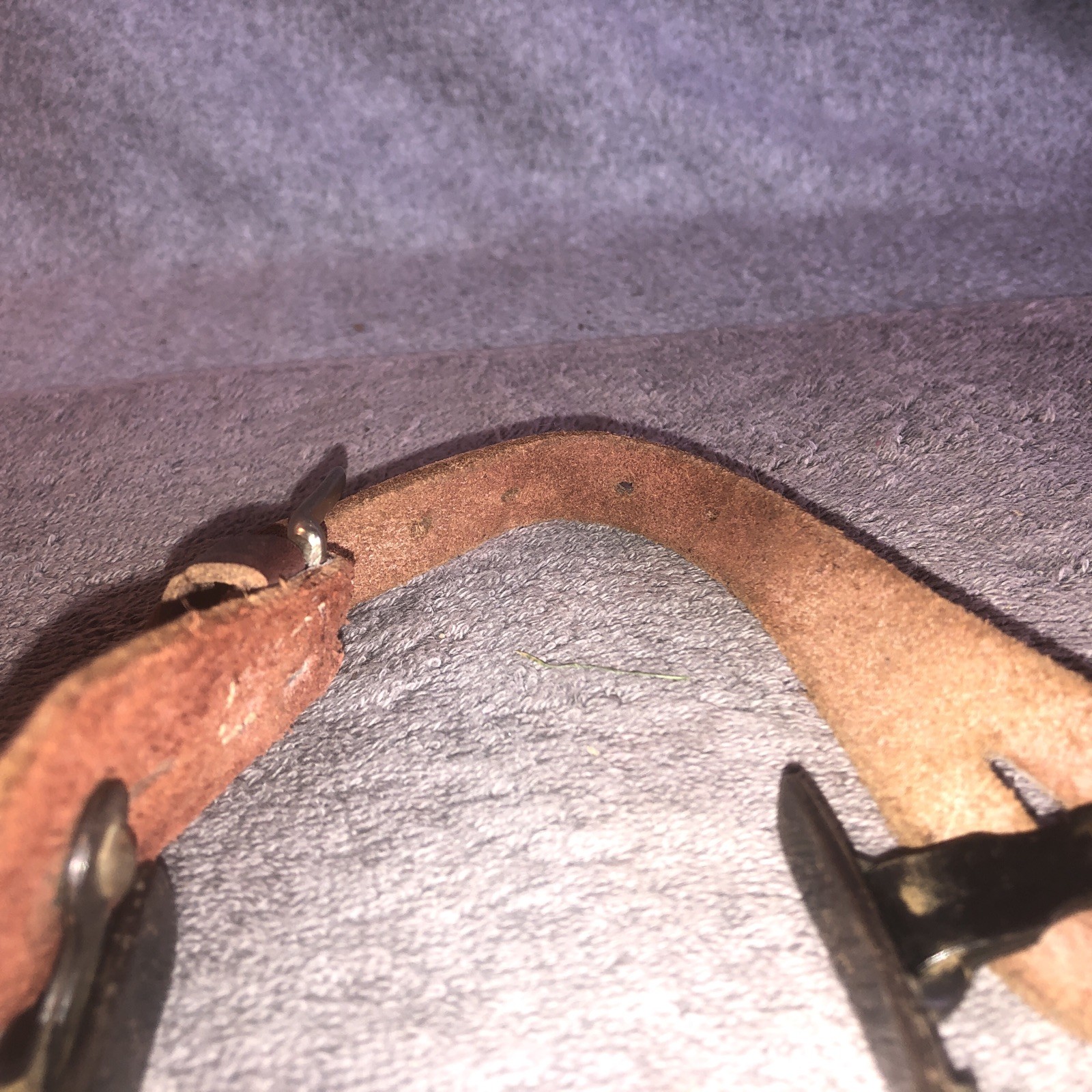 Vintage Antique Spurs w/ Leather Straps Cowboy Western Rodeo