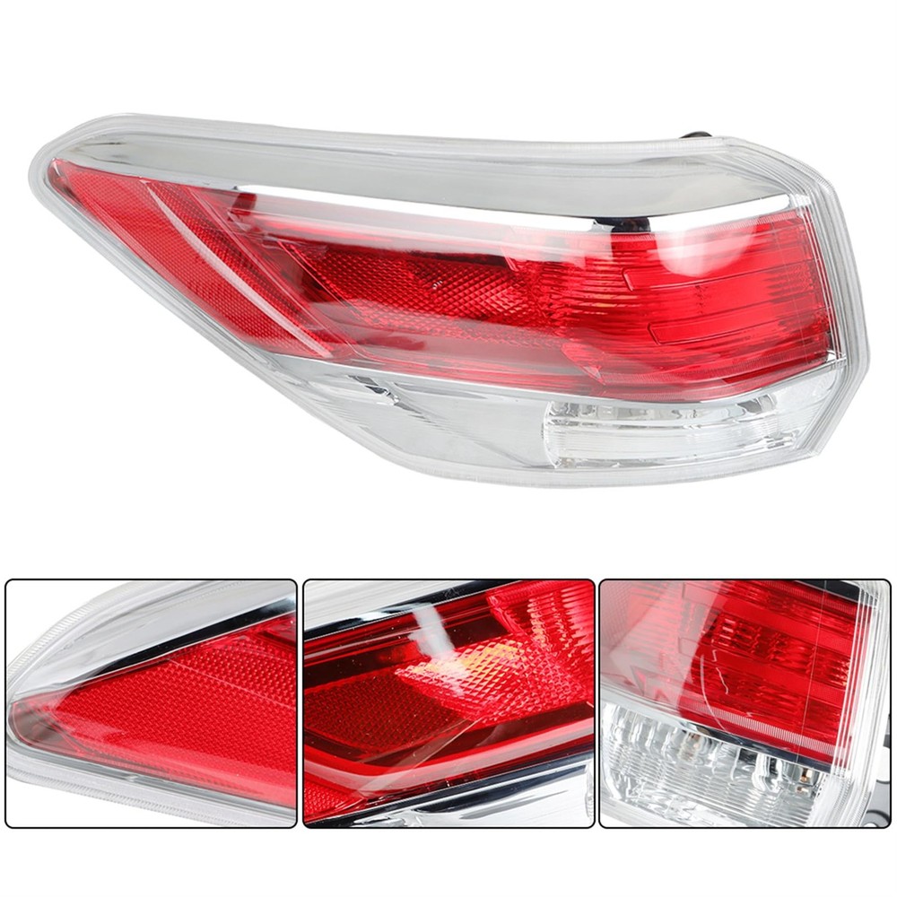 Toyota Highlander 2014-2016 Driver Side Outer Tail Light 815600E100