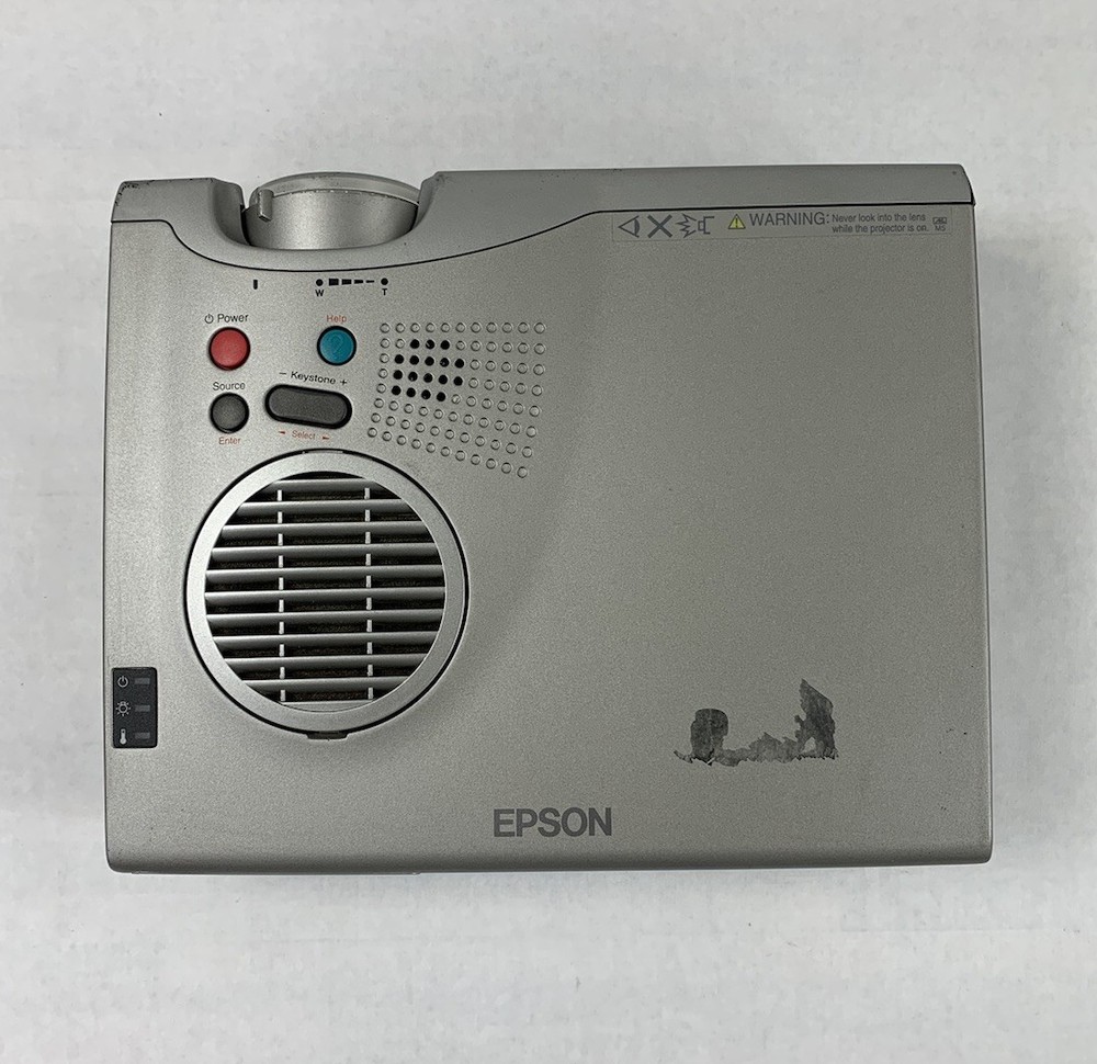 Epson EMP-710 LCD Lamp Projector No Remote No Cords