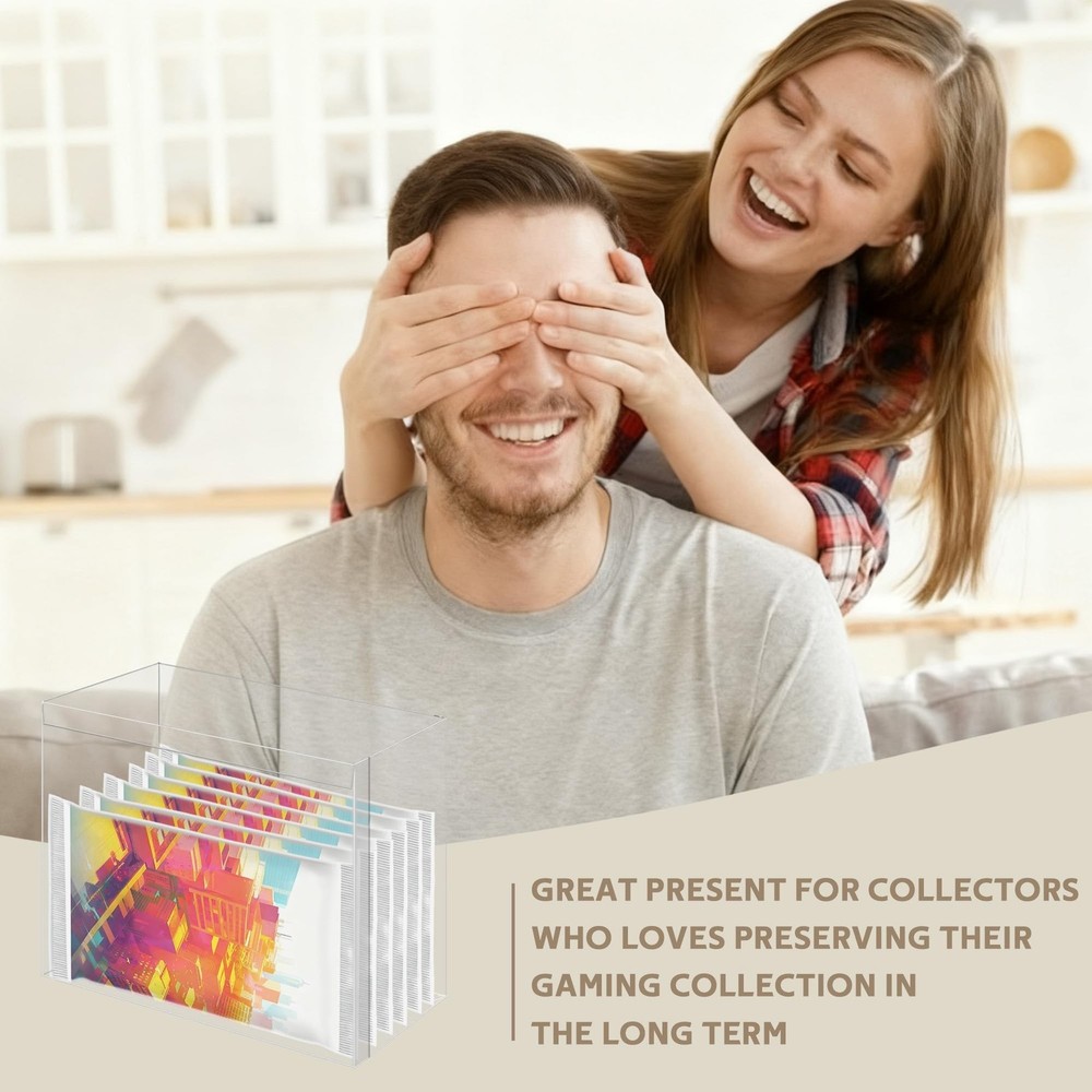 DEDC Acrylic Case Compatible with Elite Trainer Box Display Case Assembly and...