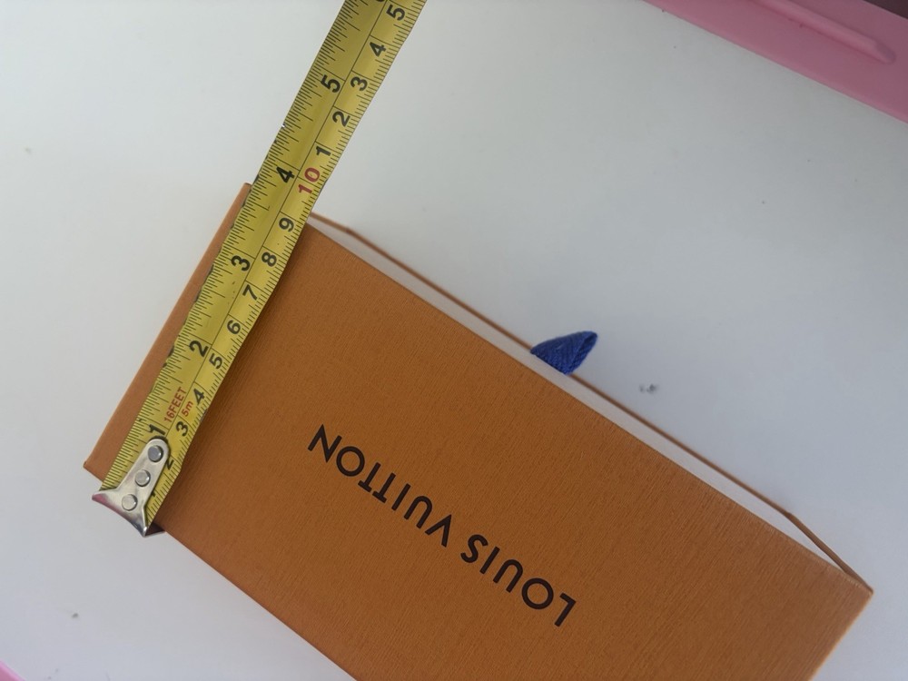 Louis Vuitton Orange Solid Rectangle Paper/Cardboard Gift Box, 8x4x2 in