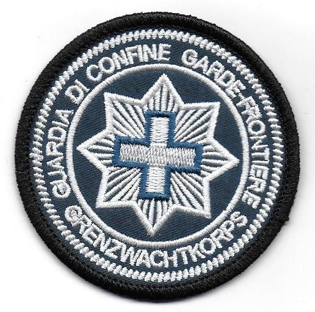 SWISS BORDER GUARD CORPS POLICE PATCH