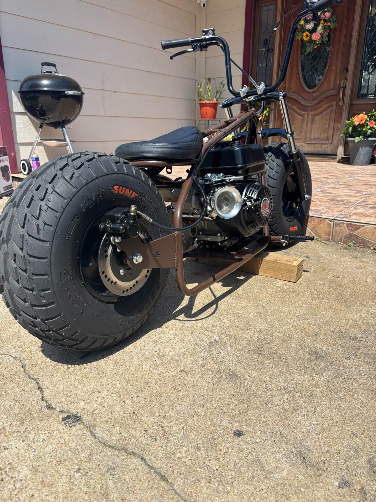 CT200 - Mini Bike Stretch Tabs - Fits Big ATV Brakes - CT200 Flat Tabs 6in