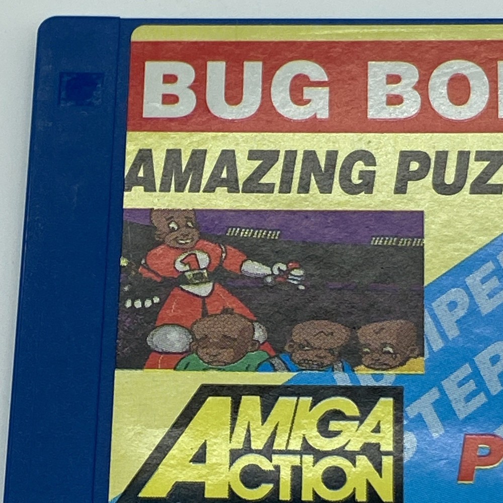 90s Bug Bomber Amiga Floppy Disk VTG PC games untested