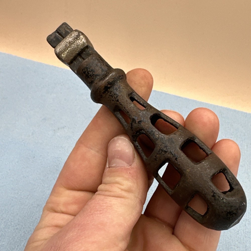 Vintage Metal file Handle - Cast Iron File Handle