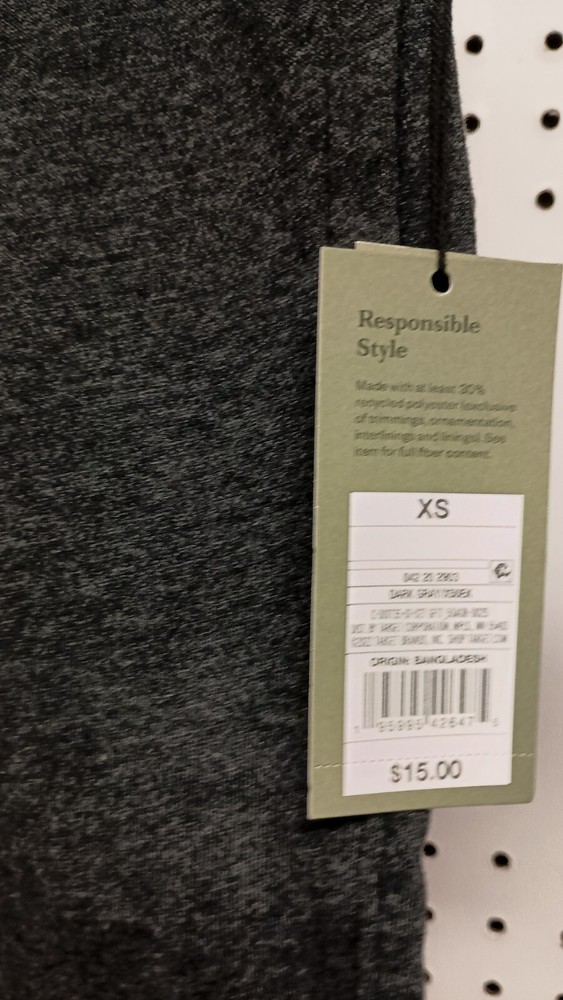 Goodfellow & Co Grey Knit Shorts Size XS