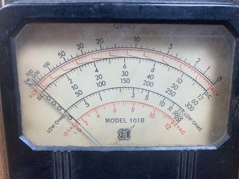 EMC Model 101B Volt OHM Meter - Electronic Measurements Corporation - UnTested