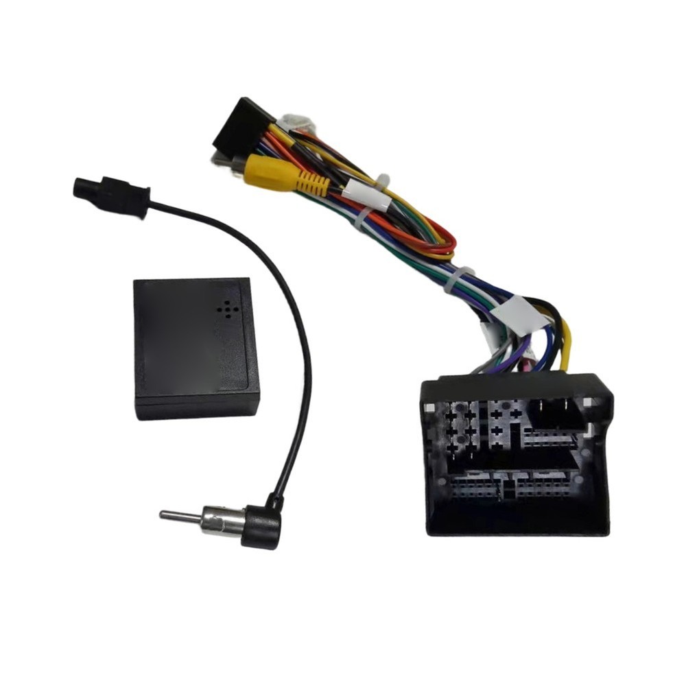 52 Pin CAN Bus Decoder Wiring Harness for Android Head Unit For Golf MK7