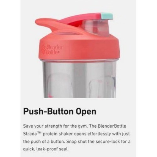 BlenderBottle 24oz Strada Tritan Shaker Bottle