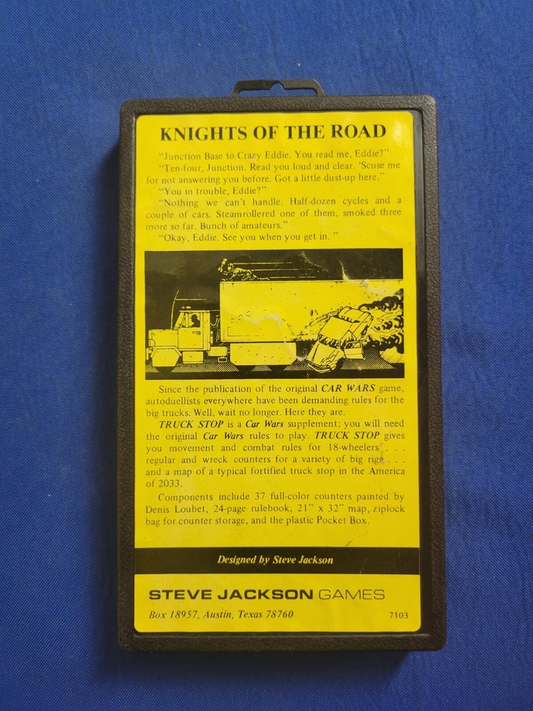 Truck Stop - Steve Jackson Games (Complete)