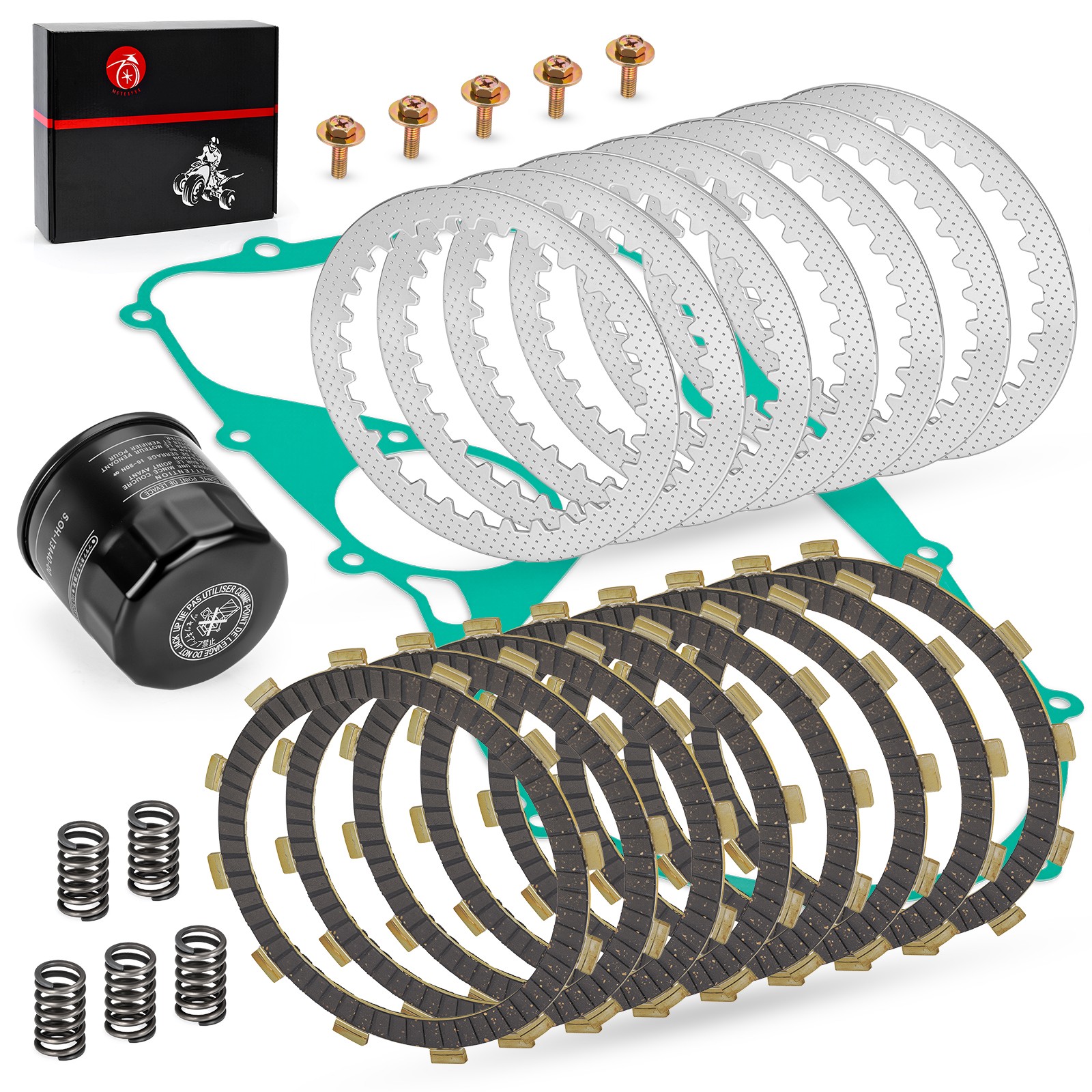 Clutch Friction Plates & Gasket For Kawasaki Vulcan 800 VN800B Classic 1996-2005