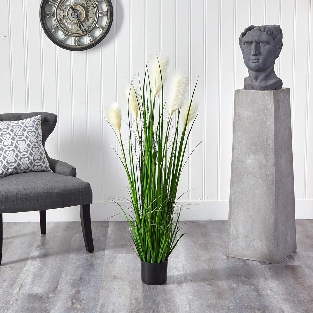 4Ft. Plume Grass Artificial Plant