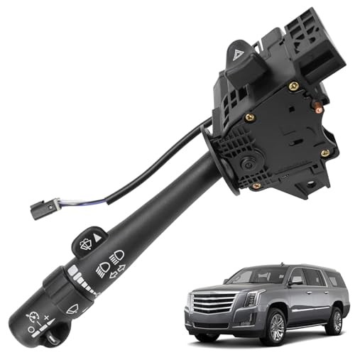 Multi-Function Combination Turn Signal Switch Compatible with 03-07 Silverado