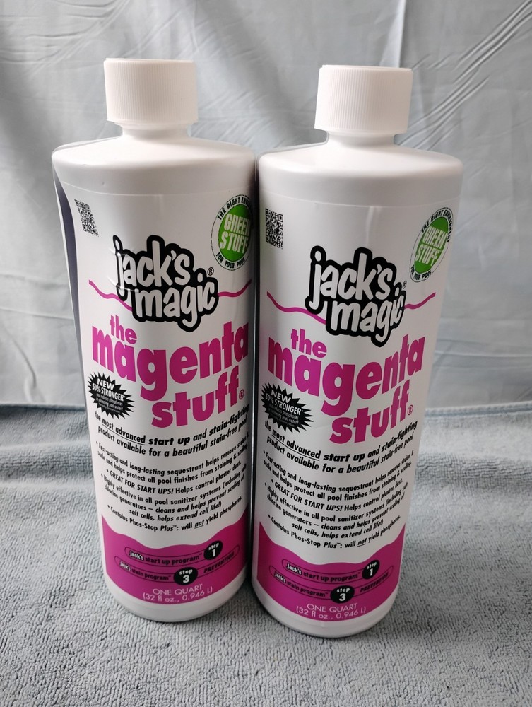 Jack's Magic The Magenta Stuff Size: 32 Ounce (Two Pack) (2)