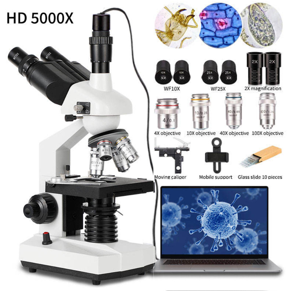 omg semen electronic laboratory microscope educational compound optical binocula