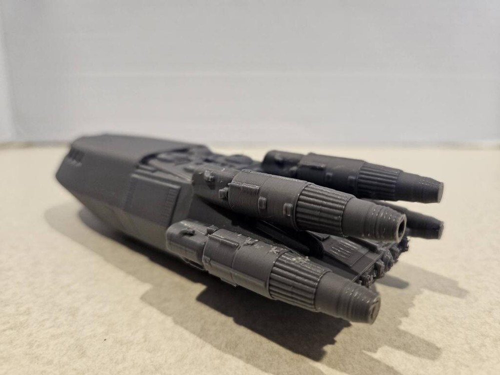 3d Printed Colonial Shuttle 6in Model Printed Whole