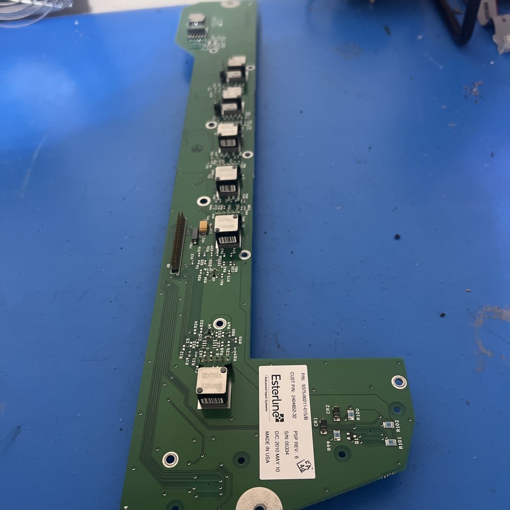 GE LOGIQ 9 LOWER OPERATOR PANEL ASSEMBLY_USER INTERFACE PN: 2404652-32