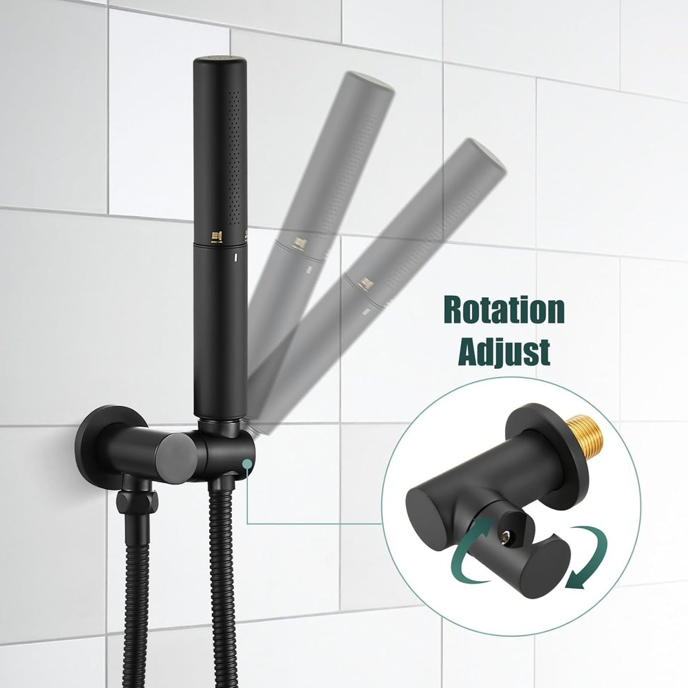Brass 2 In1 Function Handheld Spray Hand Shower High Pressure Handheld