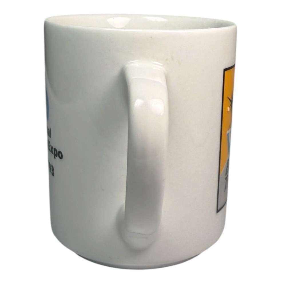 Wang Laboratories Open Software Mug Vintage Tech Computer Ceramic 10 Oz Coffee