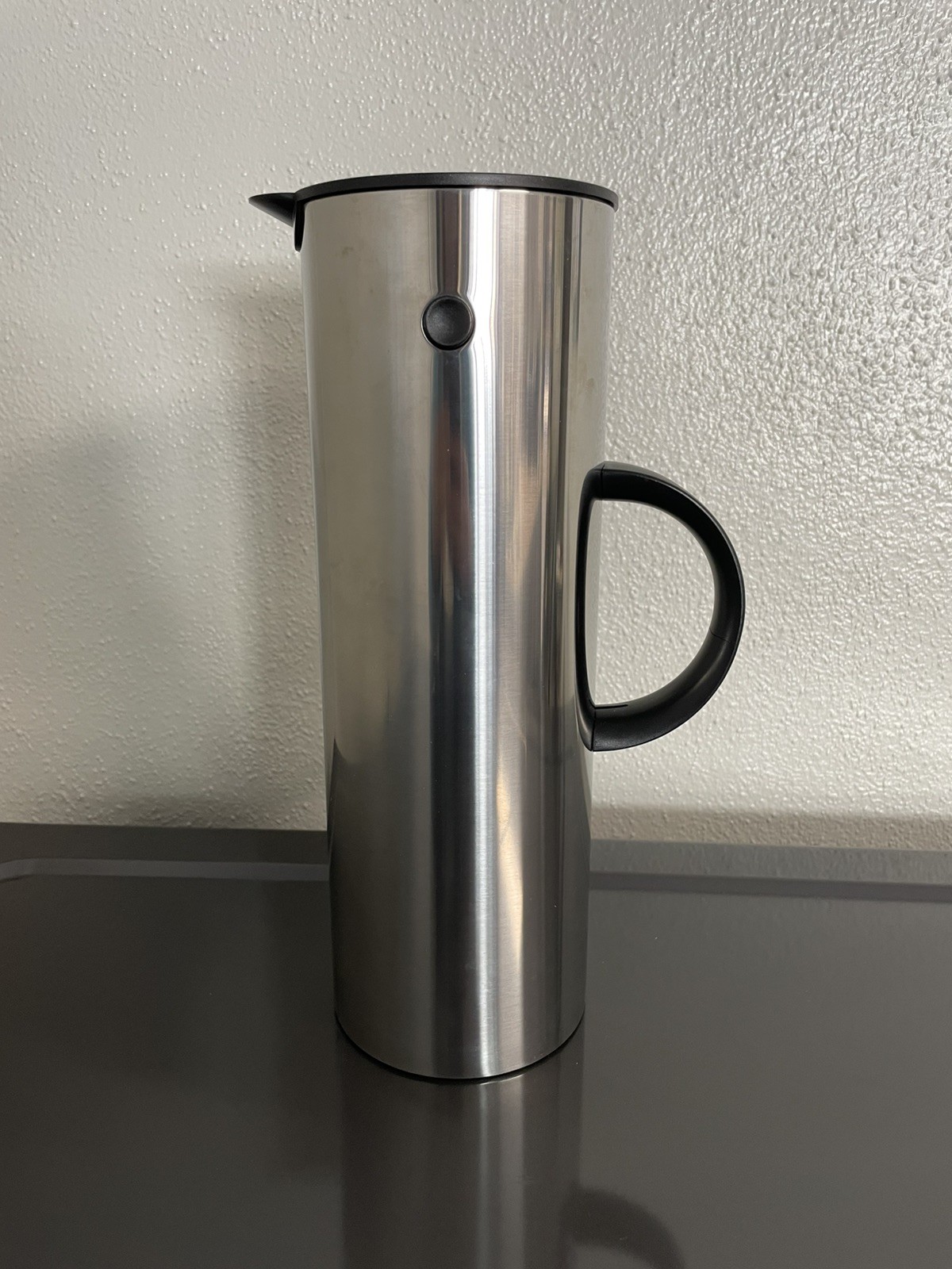 Stelton EM77 Stainless Steel Vacuum Pitcher Erik Magnusson Denmark Iconic Design