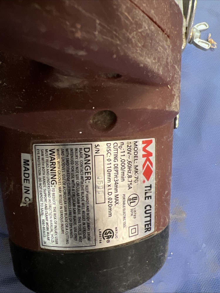 Mk-70 Tile Saw