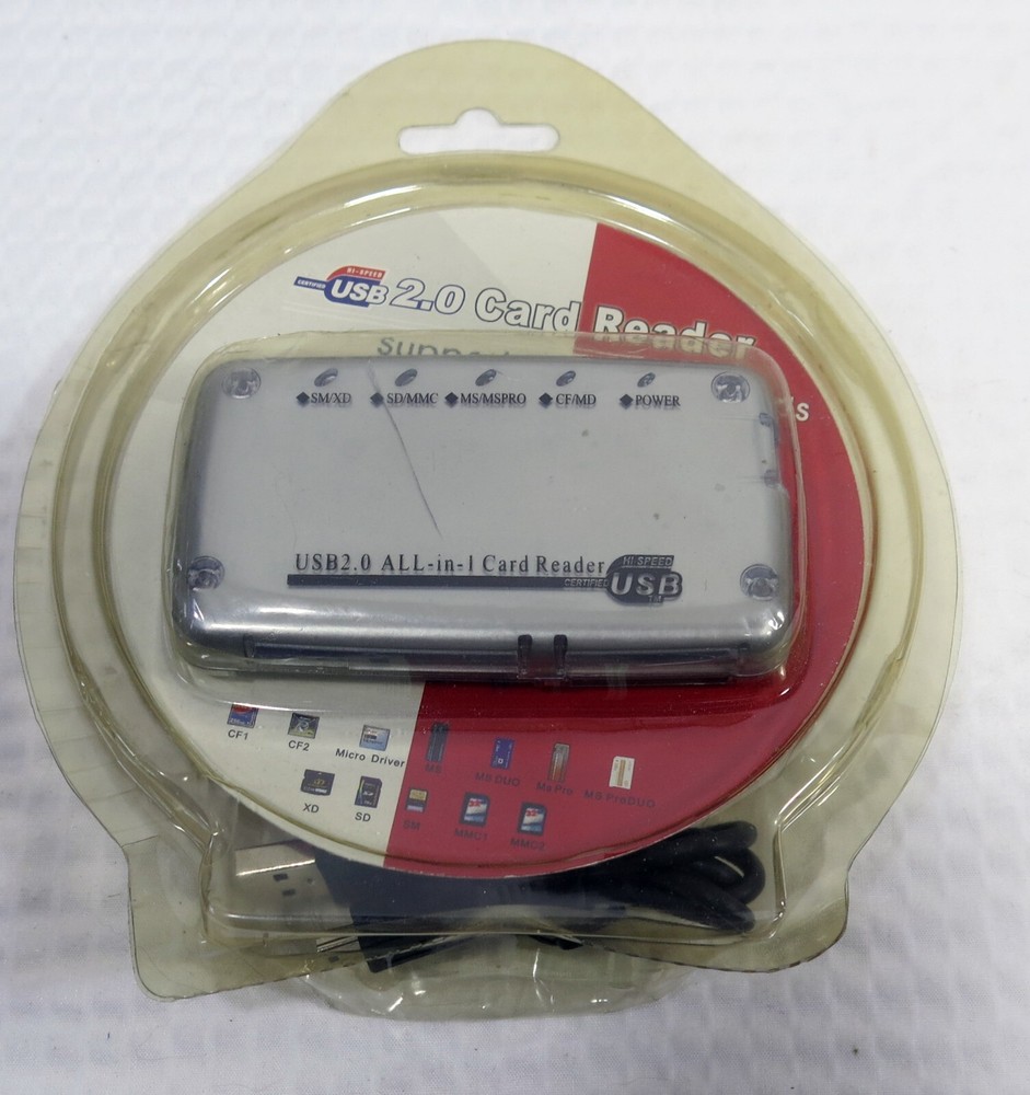 USB 2.0 Card Reader- New in Package