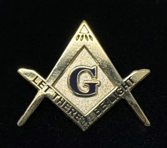 LET THERE BE LIGHT LAPEL PIN