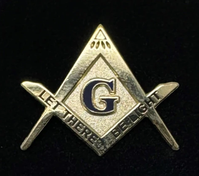 LET THERE BE LIGHT LAPEL PIN