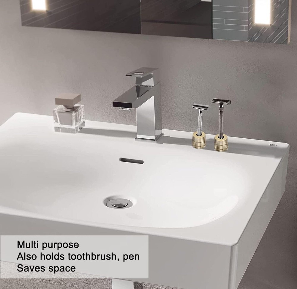Safety Razor Base Stand Storage Display Countertop