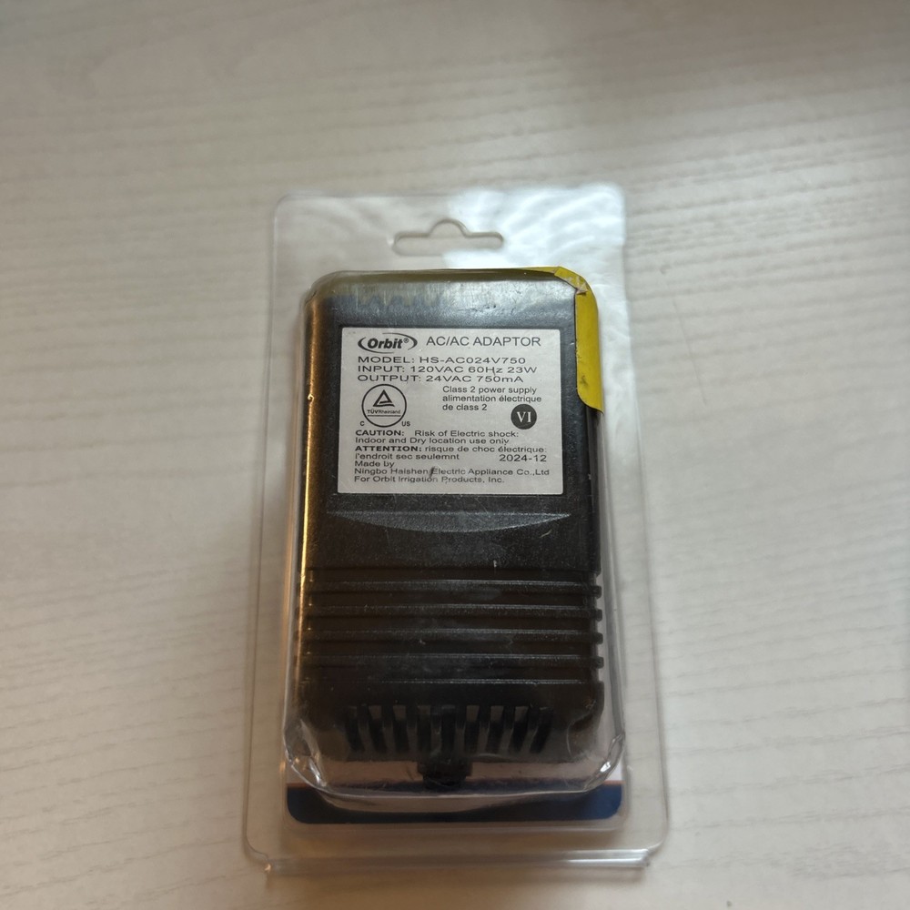 ORBIT 24V Sprinkler System Power Source Transformer HS-AC024V750