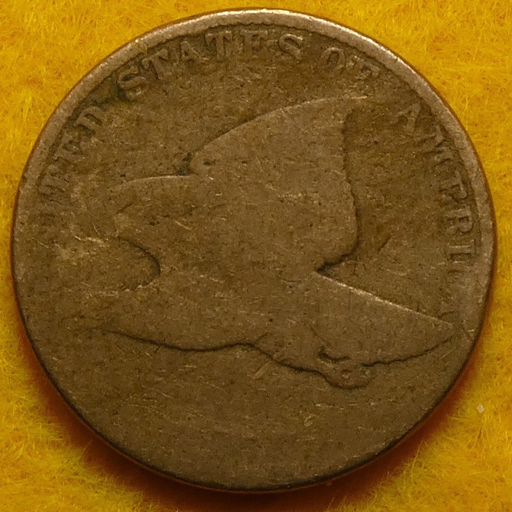 1857 Flying Eagle Cent. Great type coin!