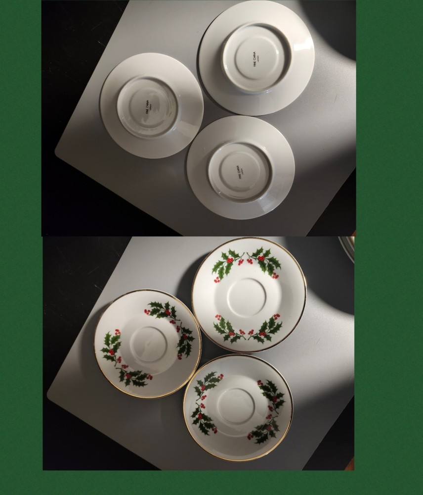 3 Piece Holiday Dish Set