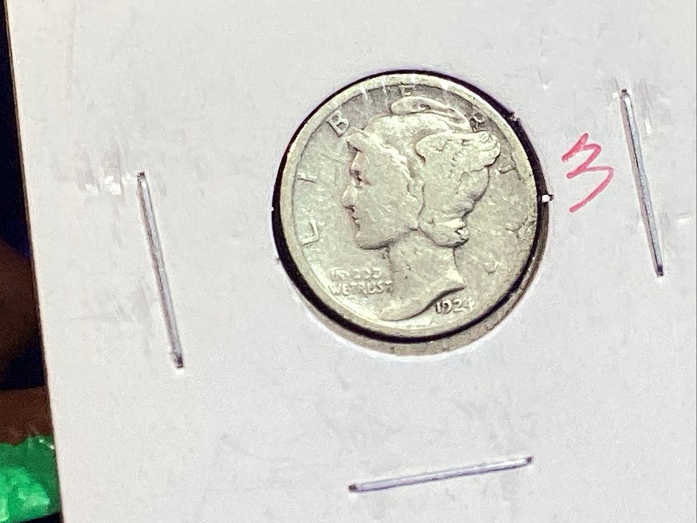 1924 MECURY DIME