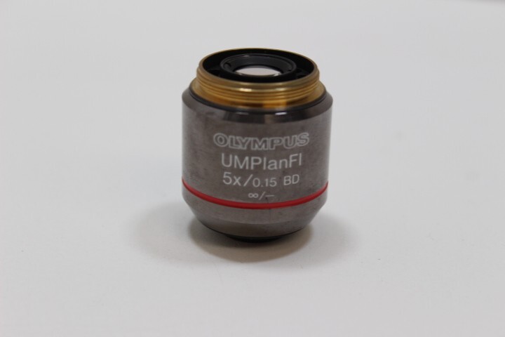 6948  Olympus UMPLANFI 5X/0.15 BD Microscope Objective Lens