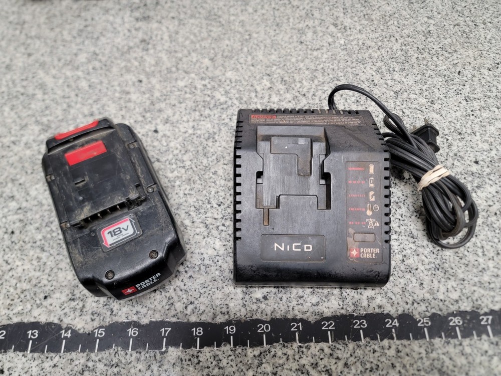 Porter Cable 18V NiCD Cordless Power Tool Combo Set